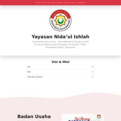 yayasan nidaul ishlah banyumas